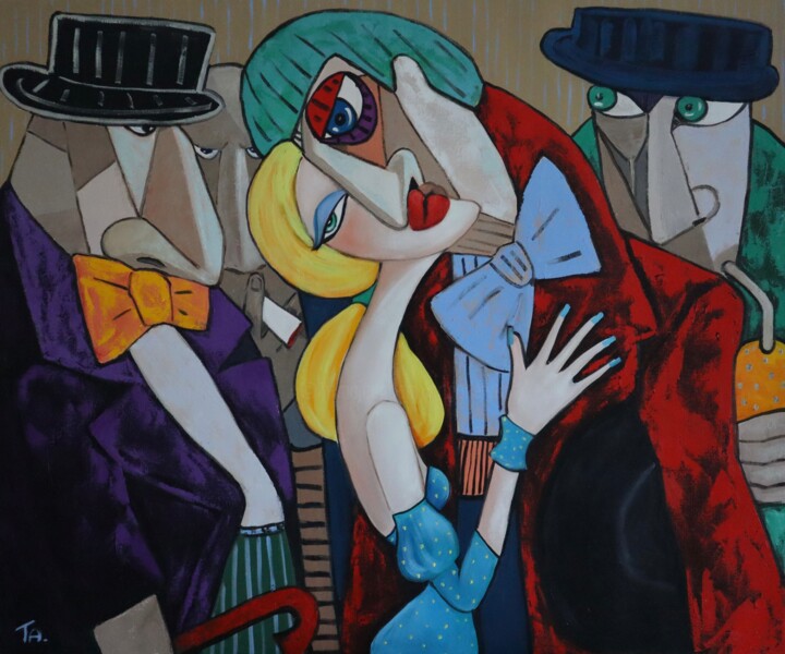 A long goodbye 绘画, 39.4x47.2 in