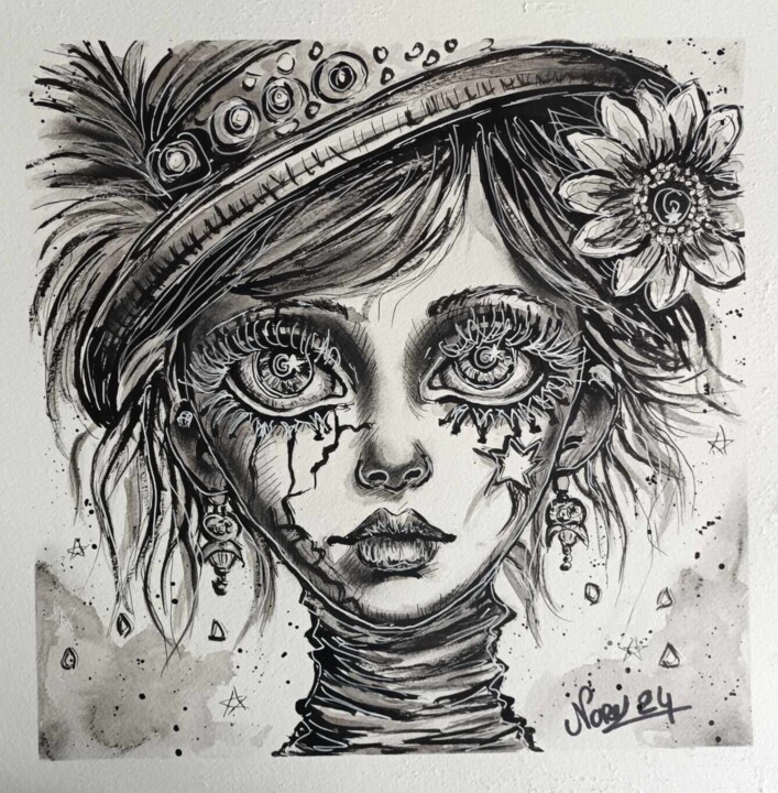 绘画,  11.8x11.8 in 