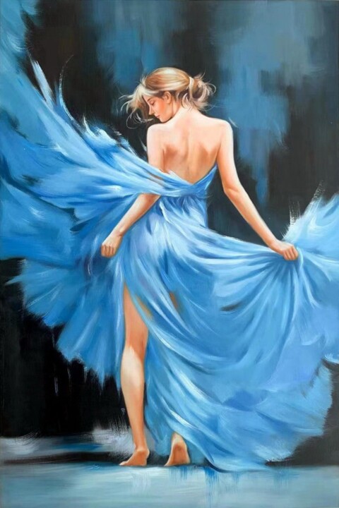 Dance 417D Картина, 35,4x23,6 in