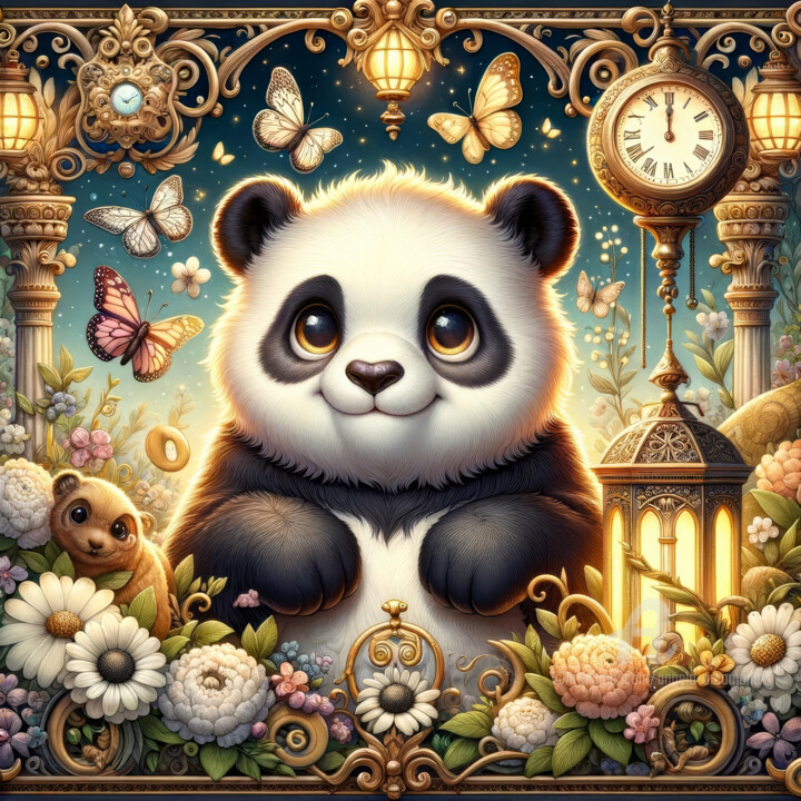 Panda 数字艺术