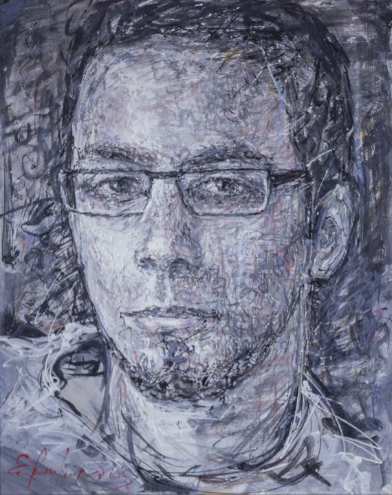 Elias 绘画, 19.7x15.8 in