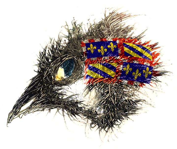 Pandemi Bird BOURGOGNE 数字艺术