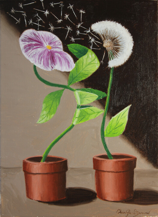 nature vivante 7 绘画, 13x9.5 in