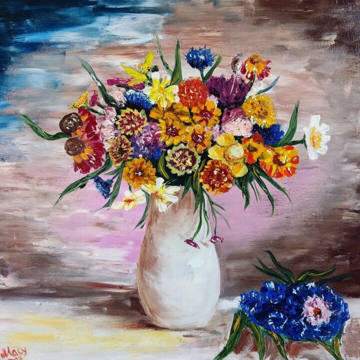 Colorful colors 绘画, 23.6x23.6 in