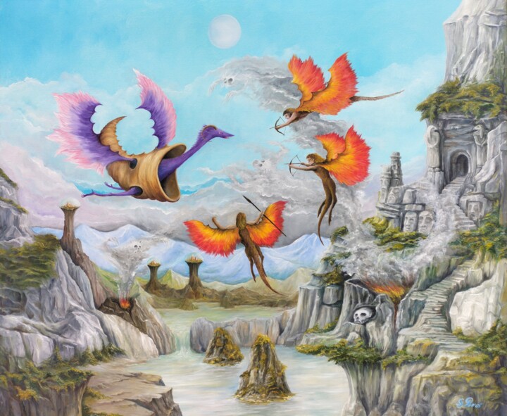 绘画 标题为“Gregory Pyra Piro p…” 由Gregory Pyra Piro, 原创艺术品, 油
