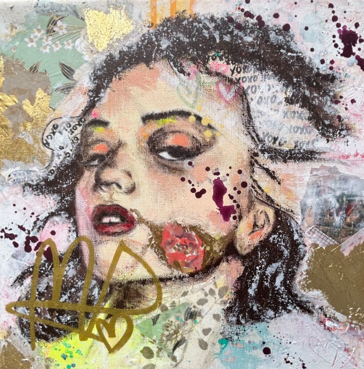 xoxo 绘画, 11.8x11.8 in