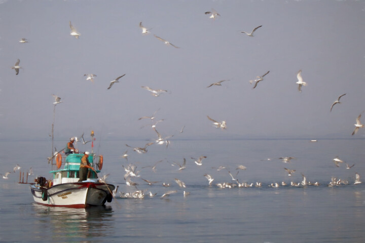 Bonne pêche matinale Fotografie