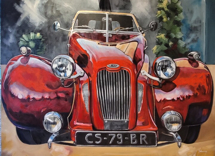 "Label rouge de Chatel" 绘画, 39.4x51.2 in