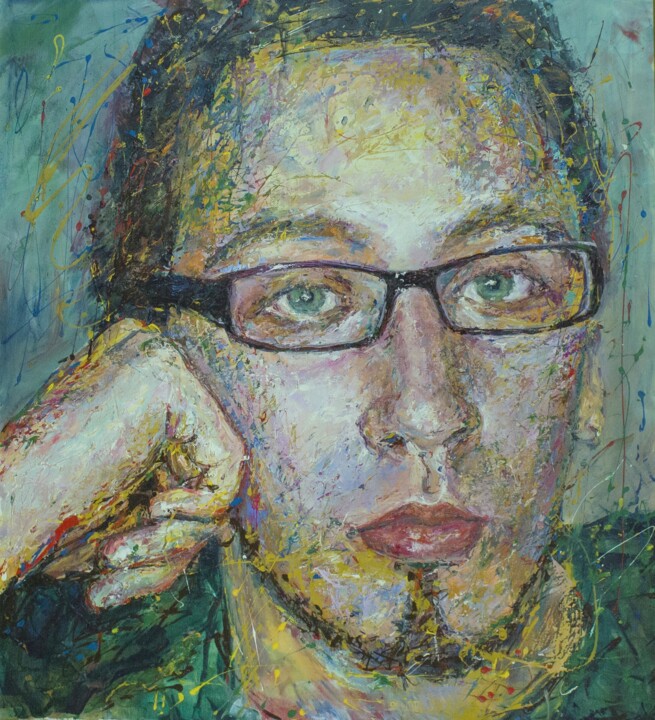 Nikita 绘画, 39.4x35.4 in
