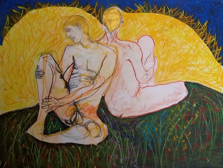 图画,  19.7x25.6 in 