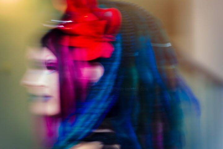 Photographie intitulée "Figures #Anni" par Kalervo Karlsson (DONK), Œuvre d'art originale, Pigments