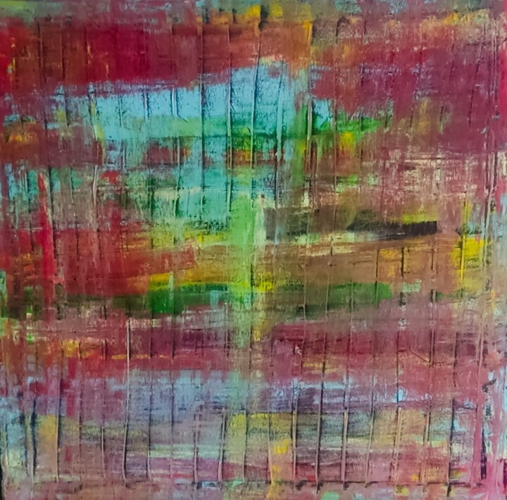 Warrior colors 3 绘画, 19.7x19.7 in