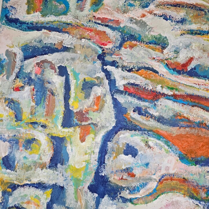 Artwork's surface or texture