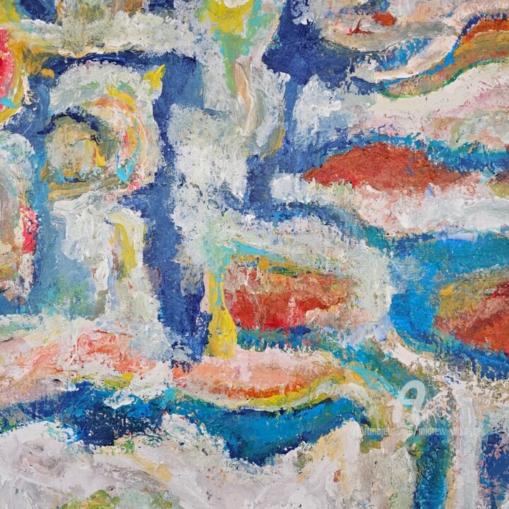 Artwork's surface or texture