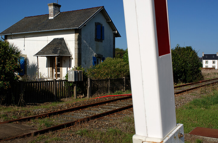 Ligne de chemin de fer Morlaix-Roscoff. 12 Photography, 387.4x590.6 in