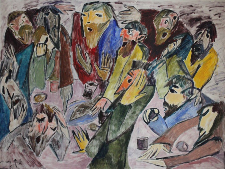 13 绘画, 56.3x75.6 in