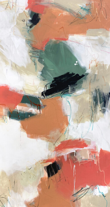 Raining Ideas 绘画, 59.1x31.5 in