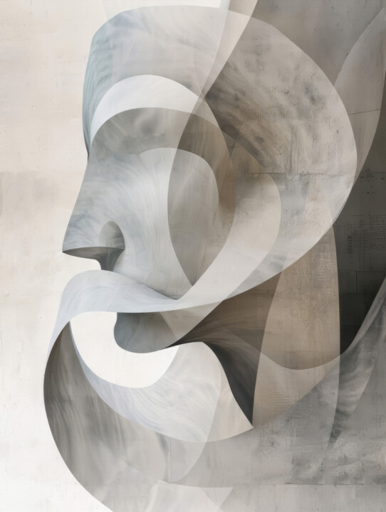 Abstract Geometric Portrait 5 数字艺术