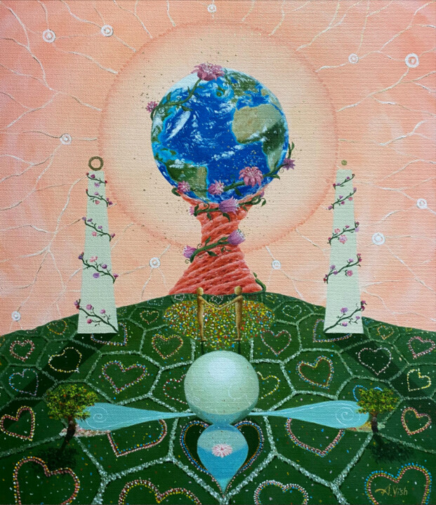 绘画,  27.6x23.6 in 