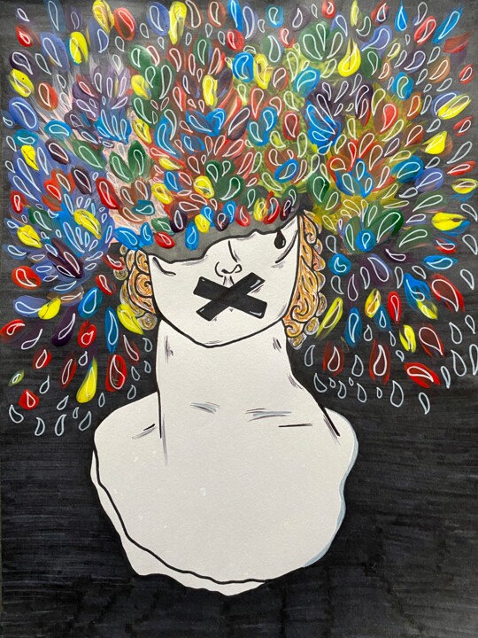 Whose peace are you keeping ? Resim, 16,5x11,7 in