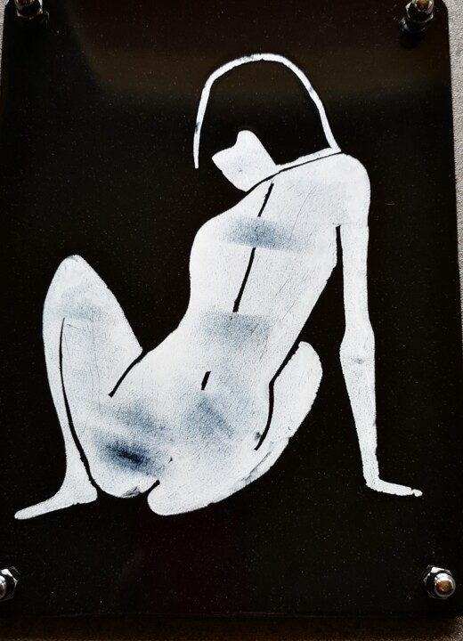 erotic 1 绘画, 7.2x5.3 in