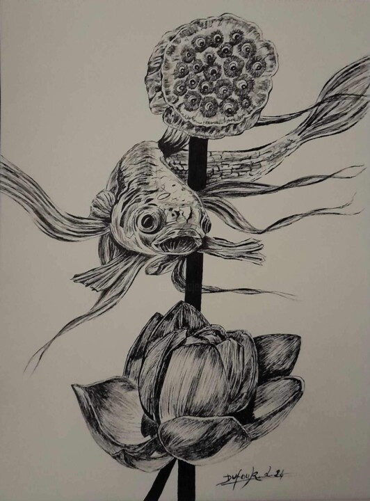 Équilibre 图画, 10.8x8.3 in