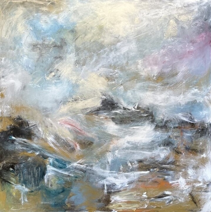 绘画,  48x48 in 