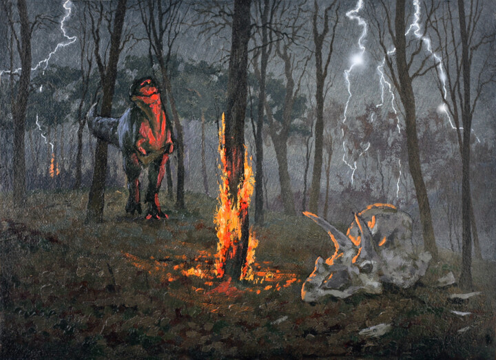 Mysterious phenomenon 绘画, 9.8x11.8 in