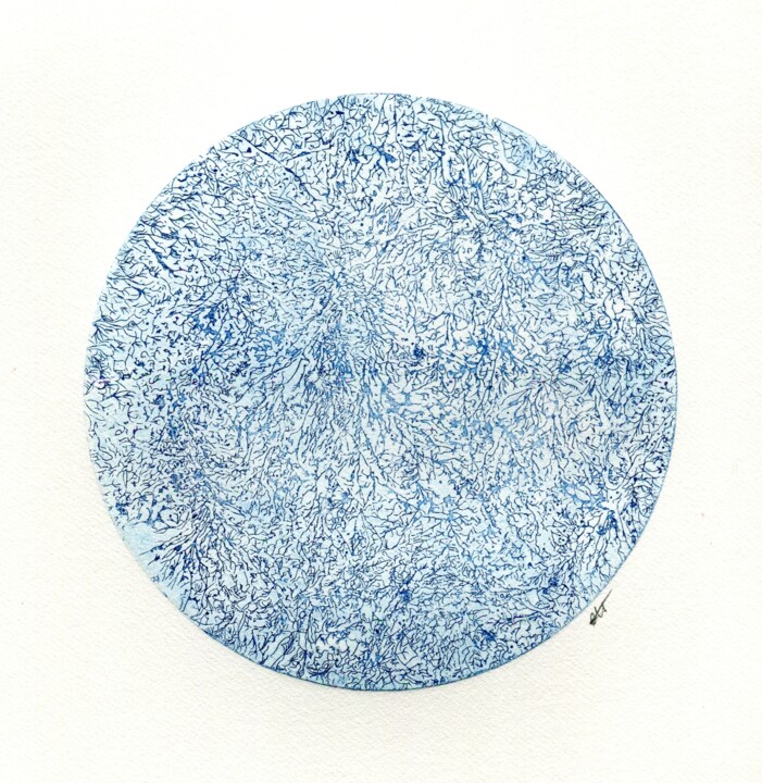 Primaire rouge détail I 印花与版画, 5.1x5.1 in