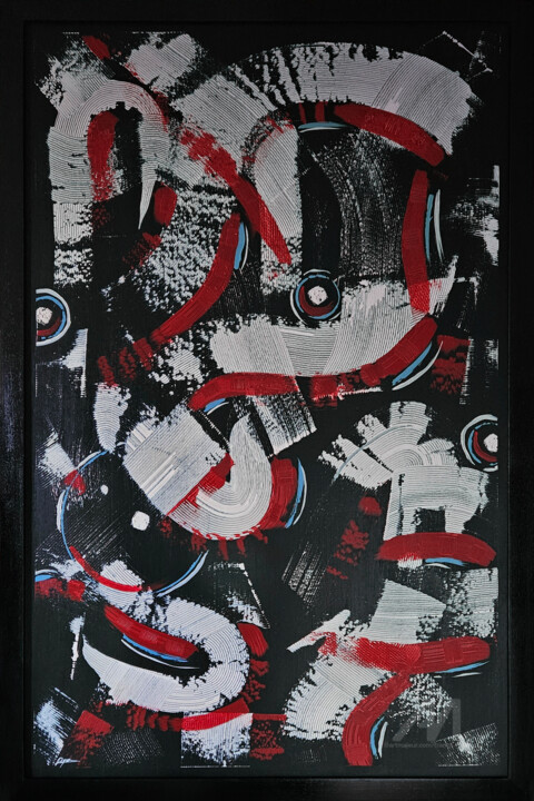 Le Masque 绘画, 45.7x29.1 in