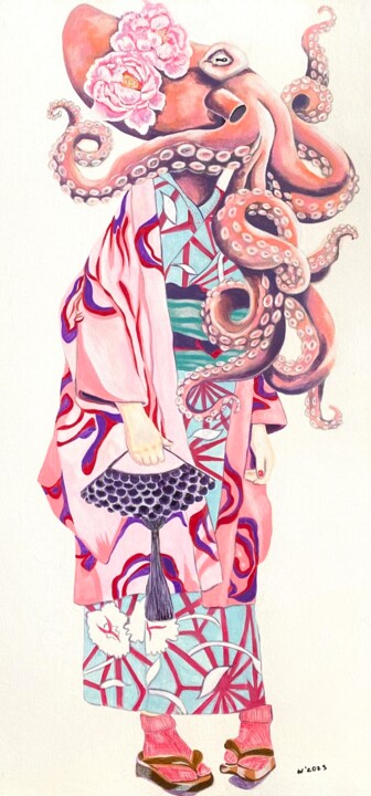 绘画,  31.5x15.8 in 