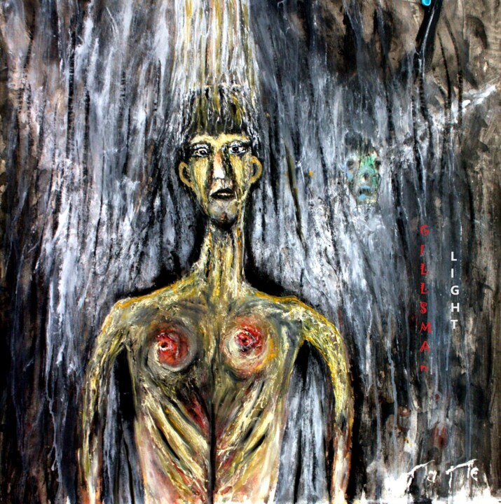 Peinture intitulée "LIGHT" par Gillsman, Œuvre d'art originale, Acrylique