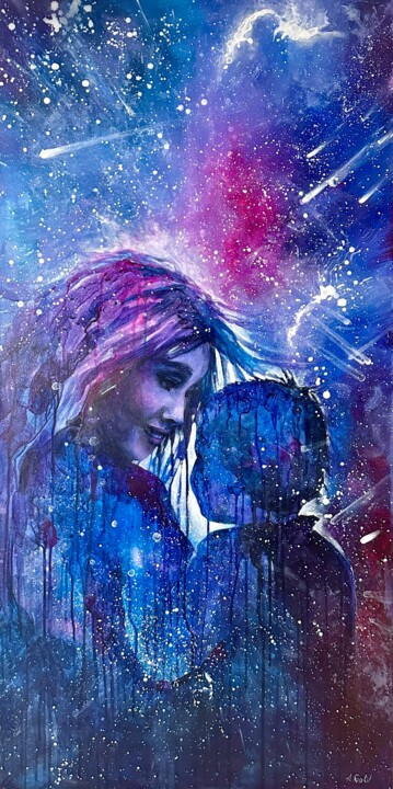 You are my universe 绘画, 47.2x23.6 in