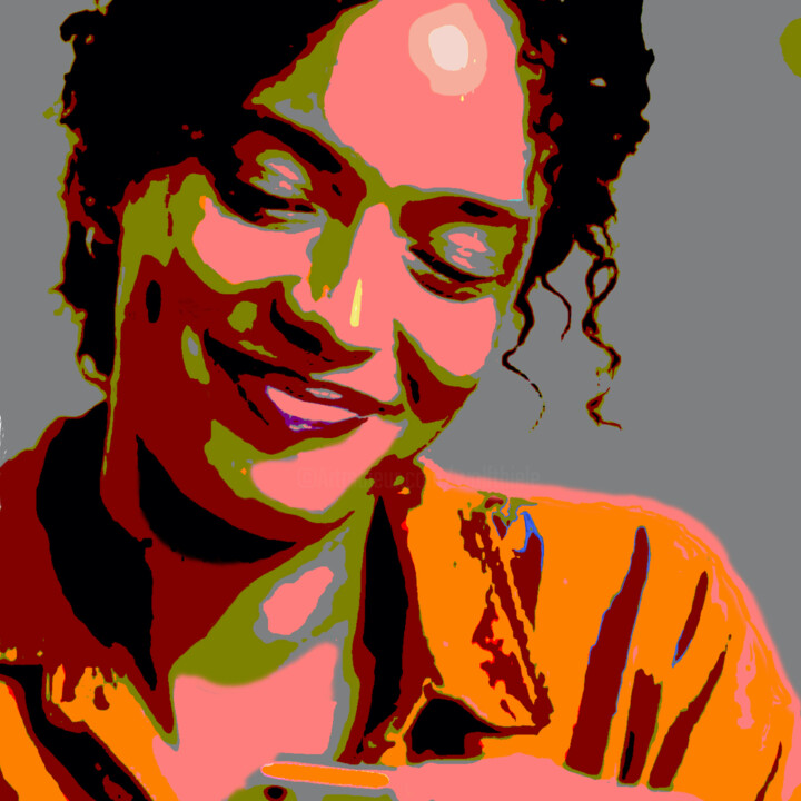 Christelle 绘画, 35.4x35.4 in