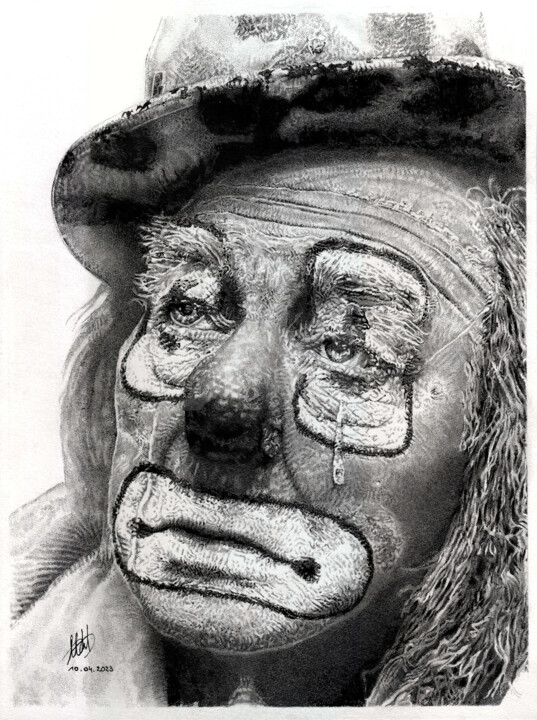 Funny Sadness 图画, 18.9x14.2 in