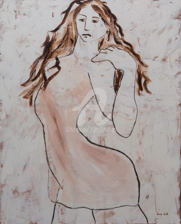 Deusa Celta Danu 绘画, 31.9x25.6 in