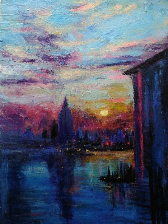 Painting,  16.5x11.8 in 