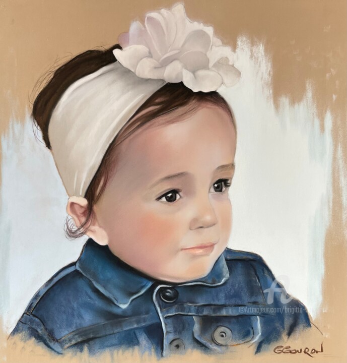 Alma 绘画, 16.9x15.8 in