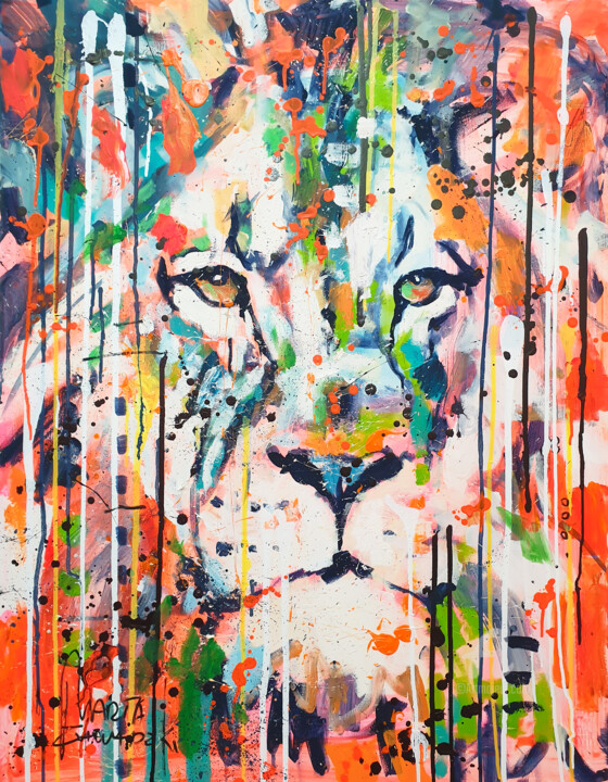 Savage 绘画, 35.4x27.6 in