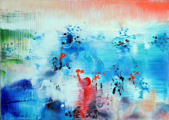 Ohne Titel, 100 x 140 cm..... 绘画, 39.4x55.1 in