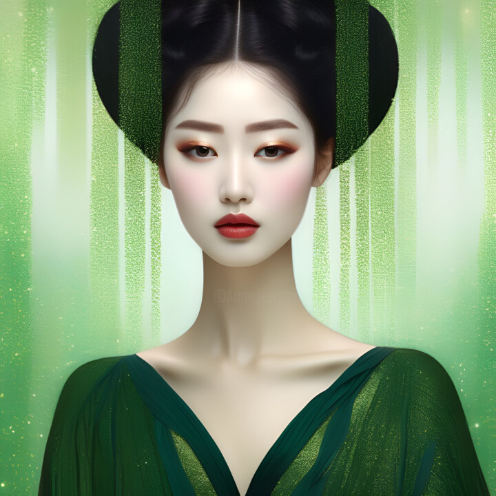 Green Mood 数字艺术