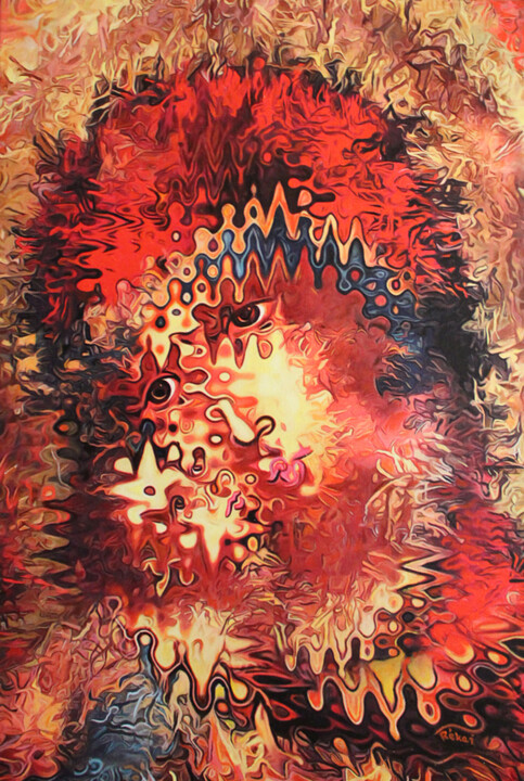 Madonna 绘画, 35.4x23.6 in