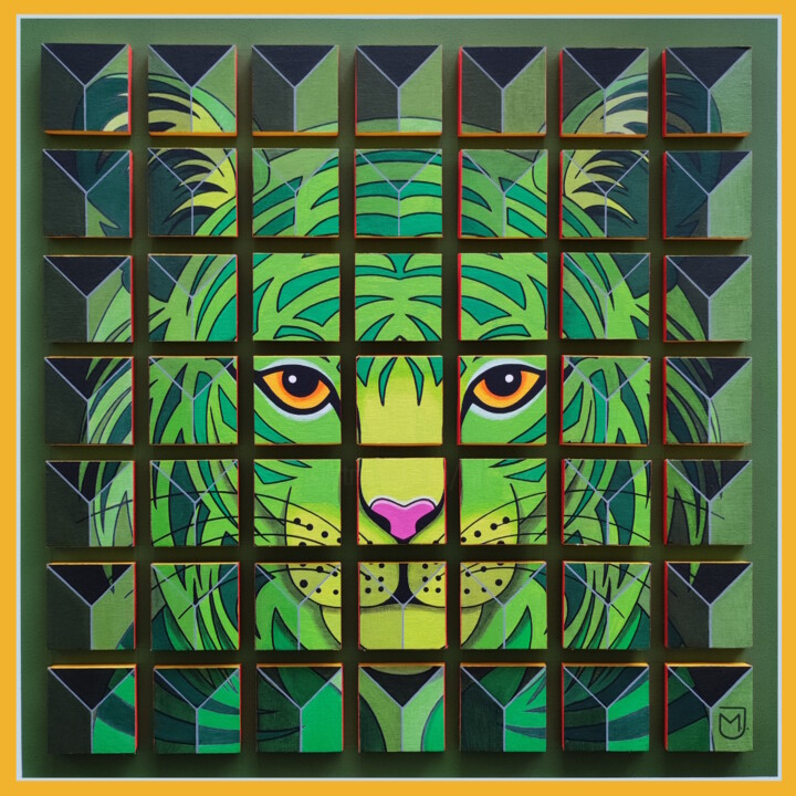 绘画,  23.6x23.6 in 