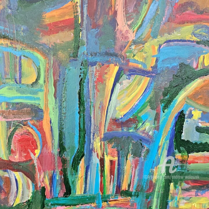 Artwork's surface or texture