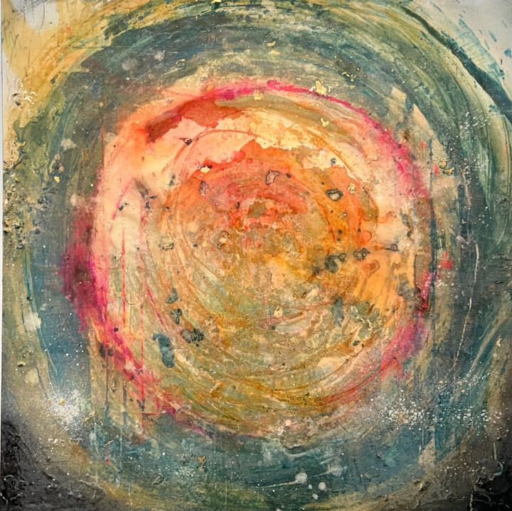 Quelque part dans l’univers 绘画, 31.5x31.5 in