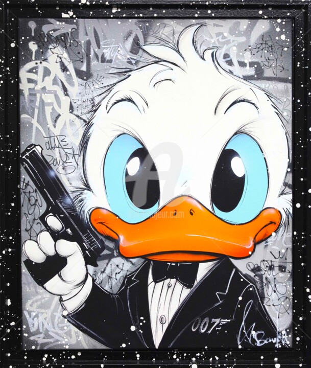 BEBE PICSOU 007 绘画, 28.7x24 in