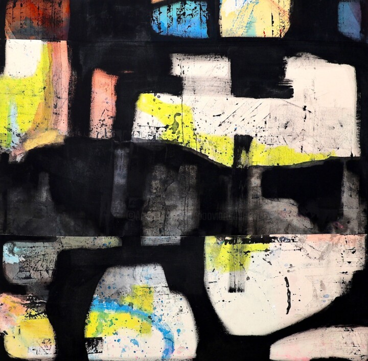 Minimal Forms 02 绘画, 36x36 in