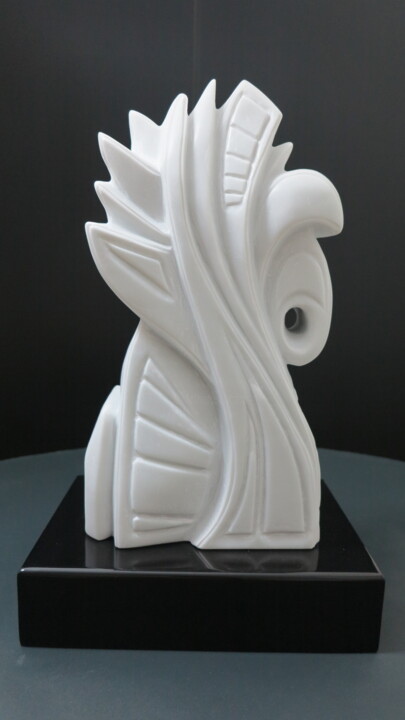 Letter P. The theory of letters evolution. 雕塑, 16.5x9.1 in