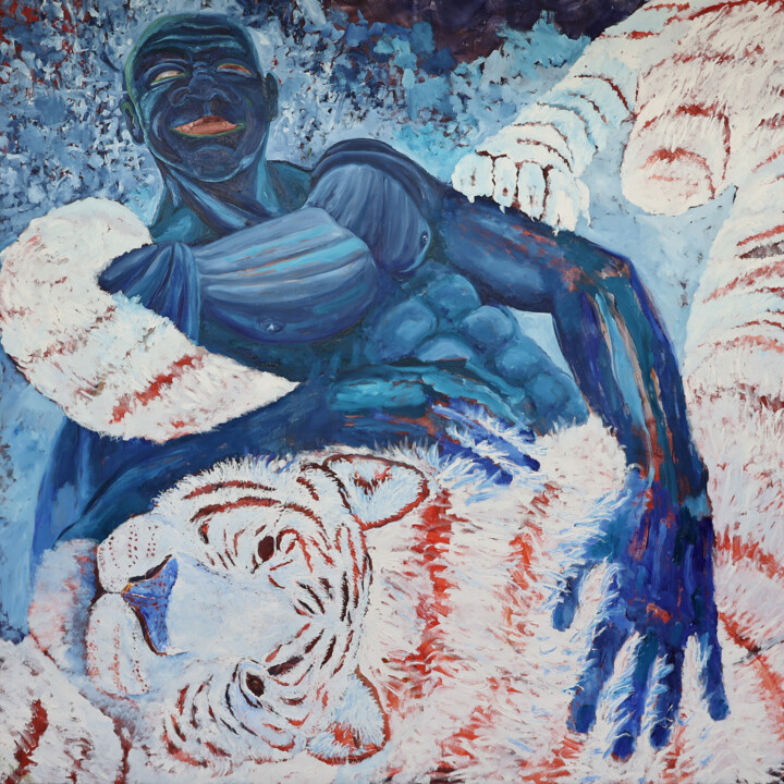 绘画,  78.7x78.7 in 