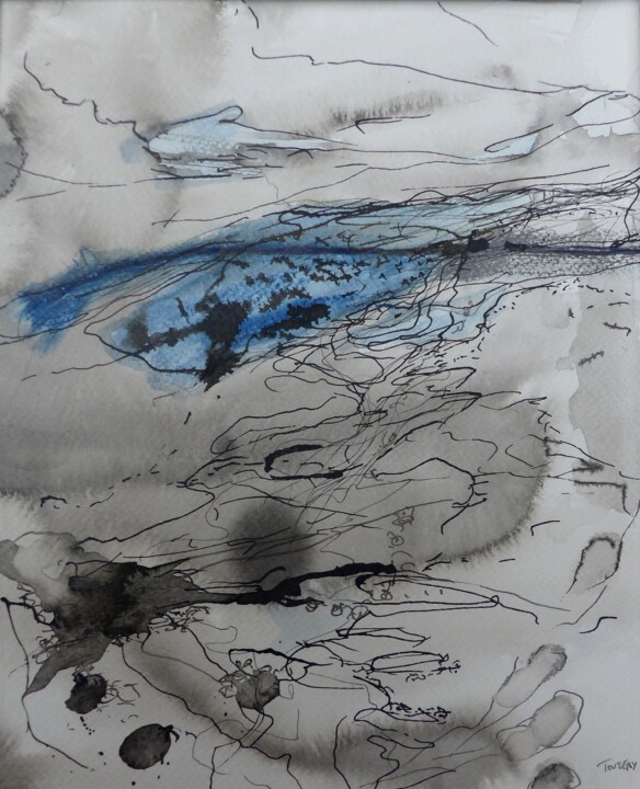 Tempête n°3 Disegno, 11,4x8,3 in